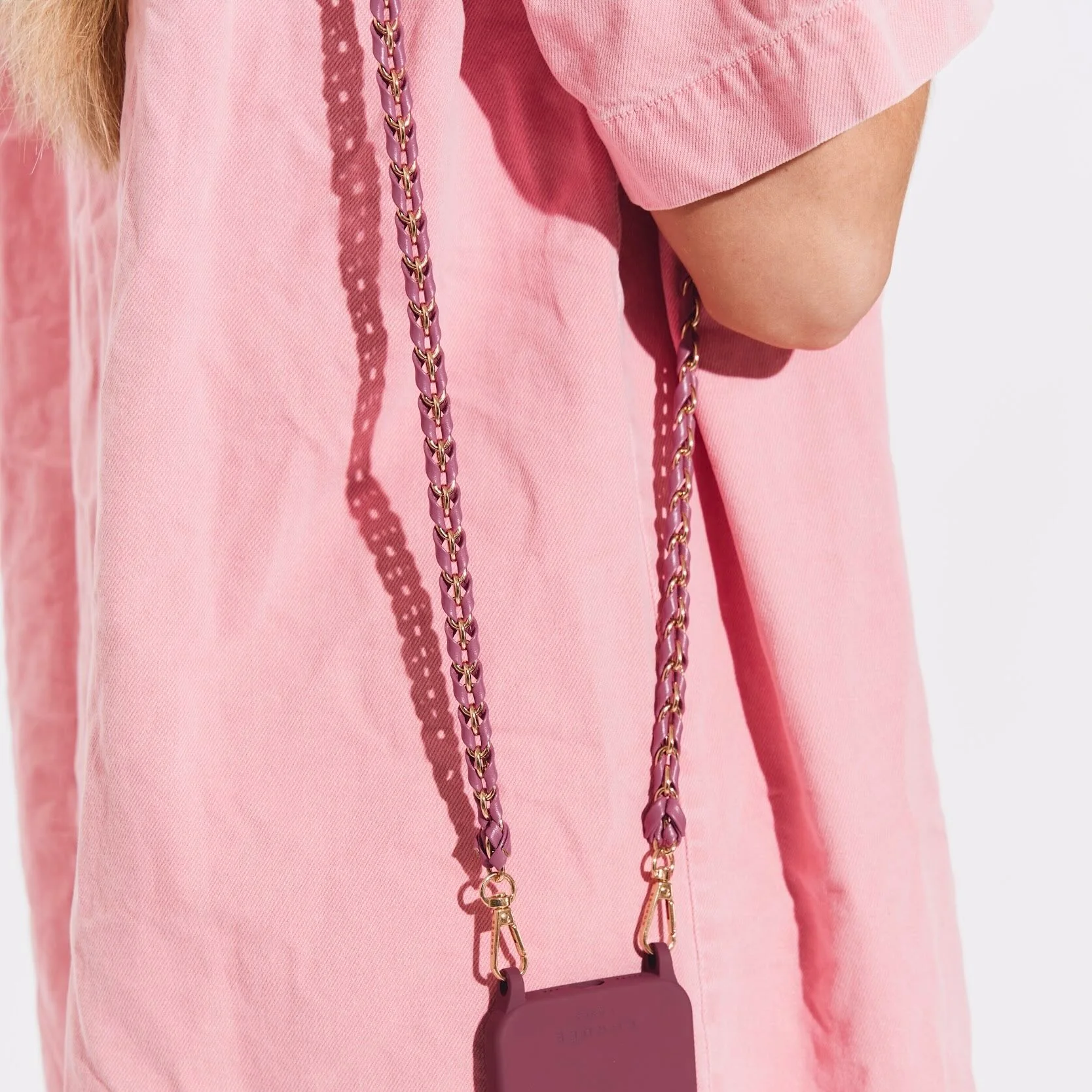 Emi Phone Chain Berry Burgundy - Image 3